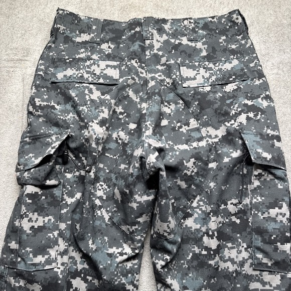Tru Spec Men's Gray Black Digital‎ Camo Double Knee Tactical Pants Medium Long - Picture 11 of 13